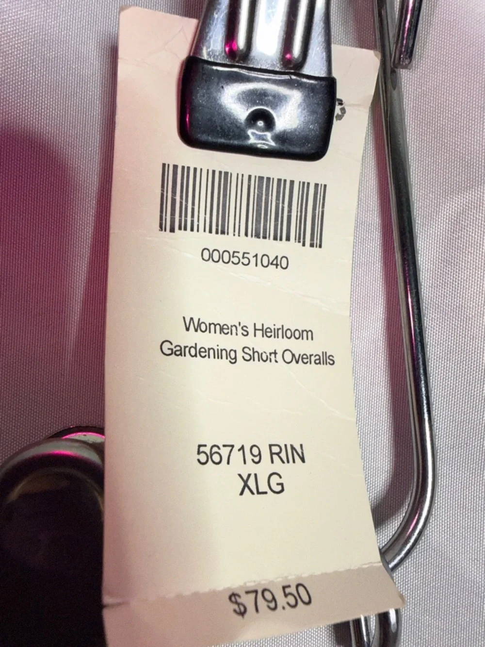 Duluth Trading Co Wine heirloom gardening Short Overalls - Picture 15 of 15